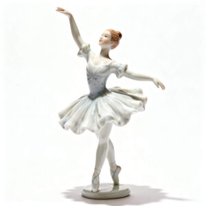 Stara porcelanowa figurka baletnicy